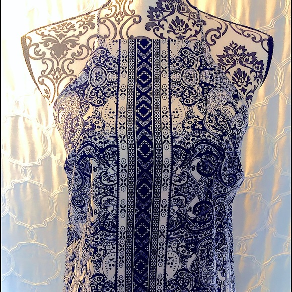 ☀️HIGH NECK SUMMER DRESS ☀️GORG BACK!☀️SZ SMALL☀️ - Picture 13 of 16